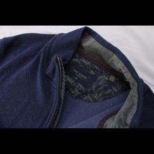 Ted Baker 3/4 zip Sweater Size 5